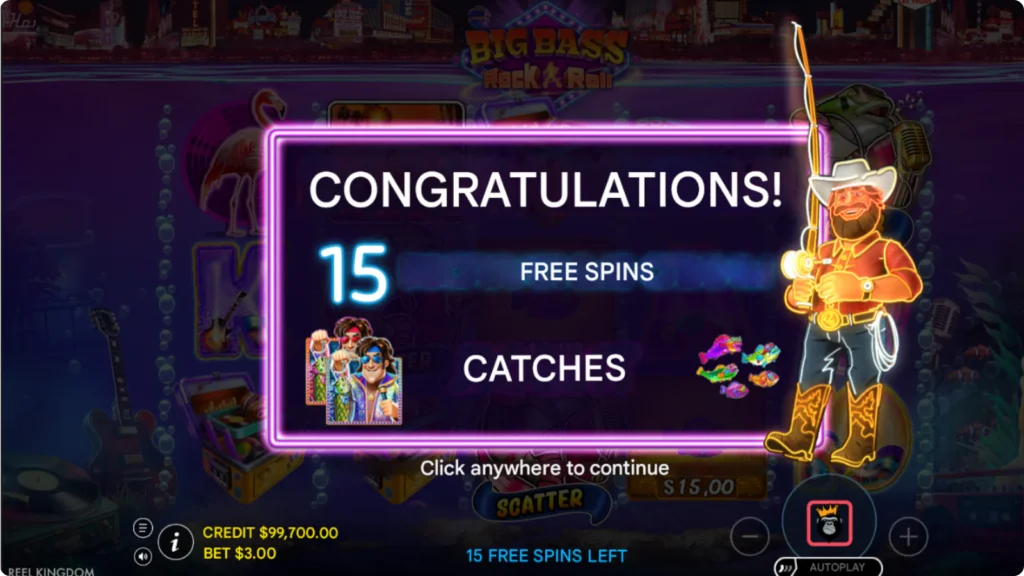 Bigbassrockandroll Bonus round enhancement