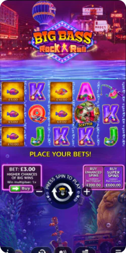 Start page – Big Bass Rock and Roll